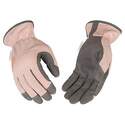 Small Light Pink Women's KincoPro Synthetic Glove