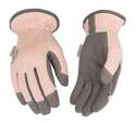 Kids Medium Kincopro Pink Synthetic Gloves
