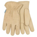 Womens Medium Tan Hyroflector Premium Cowhide Driver Gloves
