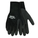 Large Black Warm Grip® Thermal Knit Shell And Latex Palm Glove, 3-Pack