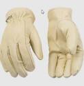 Women's Large, Tan, Hydroflector Lined Mira Xp2 Water-Resistant Suede Synthetic Leather, Heatkeep Thermal,  Driver Glove