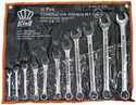 11-Piece Wrench Set With Roll Up Pouch