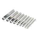 9-Piece Hollow Point Punch Set