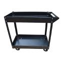 16-Inch X 33-Inch Steel Service Cart With 2 Shelves
