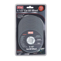 4-1/2-Inch Cut Off Wheel Grinder Disc, 10-Piece Set