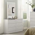 White Dresser Mirror