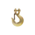 Grade 70 Clevis Slip Hook With Latch Yellow Chromate 5/16-Inch