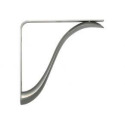 8-Inch Charleston Nickel Decorative L-Bracket