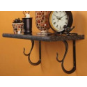 8-Inch Baton Rouge Bronze Decorative L-Bracket