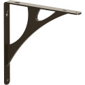 Shelf-Made® 12-Inch Manhattan Bronze Premium Decorative Shelf Bracket