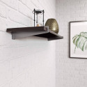 Shelf-Made® 8-Inch Pittsburgh Satin Nickel Premium Decorative Shelf Bracket