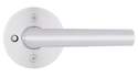 Polished Chrome Milan Round Bed/Bath Lever 
