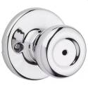 Polished Chrome Tylo Bed/Bath Door Knob