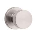 Round Brushed Nickel Pismo Pull Knob
