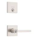 Halifax Satin Nickel Security Set Square Deadbolt