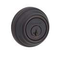 Venetian Bronze Single Cylinder Deadbolt With SmartKey Security