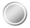 24-Inch Moon Round LED Lighted Mirror
