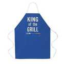 King Of The Grill Apron In Blue