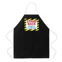 Stand Back Apron In Black