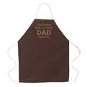 Really Cool Dad Apron In Brown