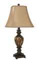 31-Inch Polyresin Table Lamp