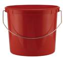 5-Quart Red Plastic Bucket