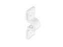 White All-Purpose C-Clamp For Shelving 20-Pack