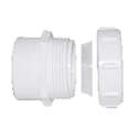 1-1/2-Inch White PVC Trap Adapter, Spigot X Slip
