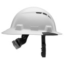 Idax Type 1 Class C Full Brim Hard Hat In White