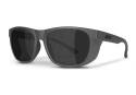 Tracker - Gray Matte/Smoke Safety Glasses