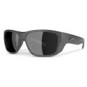 Fusion, Matte Grey Frame/Smoke Lens Safety Glasses