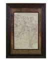 31 x 25-Inch Lonesome Dove Map Wall Decor