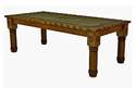 7-Foot Medio Dining Table With Rope, Stone And Star