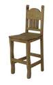 30-Inch Wood Seat Barstool