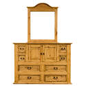 Honey Pine Mansion Dresser