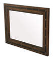 Finca Medio Dresser Mirror With Reclaimed Wood Panels