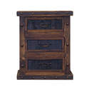 Finca Nightstand With Reclaimed Wood Drawers
