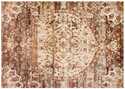 Anastasia Power Loomed Rug Rust /Ivory 5 ft 3 in X7 ft 8 in