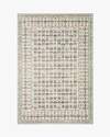 2-Foot 6-Inch X 7-Foot 6-Inch Ivory Lattice Eden Area Rug