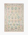 3-Foot 6-Inch X 5-Foot 6-Inch Blush Mughal Rose Eden Area Rug