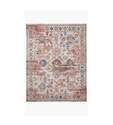 7-Foot 10-Inch X 10-Foot Cassandra Collection Rust & Multi-Colored Area Rug