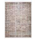 2-Foot 3-Inch X 3-Foot 9-Inch Adrian Collection Sunset & Charcoal Area Rug