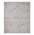 3-Foot 9-Inch x 2-Foot 3-Inch Elysium Collection Silver & Multi-Colored Area Rug