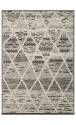 7-Foot 10-Inch X 10-Foot Charcoal/Ivory Fabian Collection Area Rug