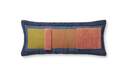 35 X 13-Inch Blue & Orange Contemporary Throw Pillow