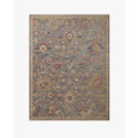 9 X 12-Foot Giada Collection Silver & Multi-Colored Area Rug