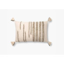 26 X 16-Inch Natural & Stone Poly-Filled Throw Pillow
