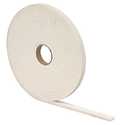 3/16-Inch X 17-Foot White Closed Cell High Density Foam Tape