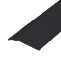 1-3/8-Inch X 36-Inch Matte Black Carpet Trim With Screw Nails