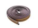 17-Foot Brown All-Climate D-Strip Weatherstrip